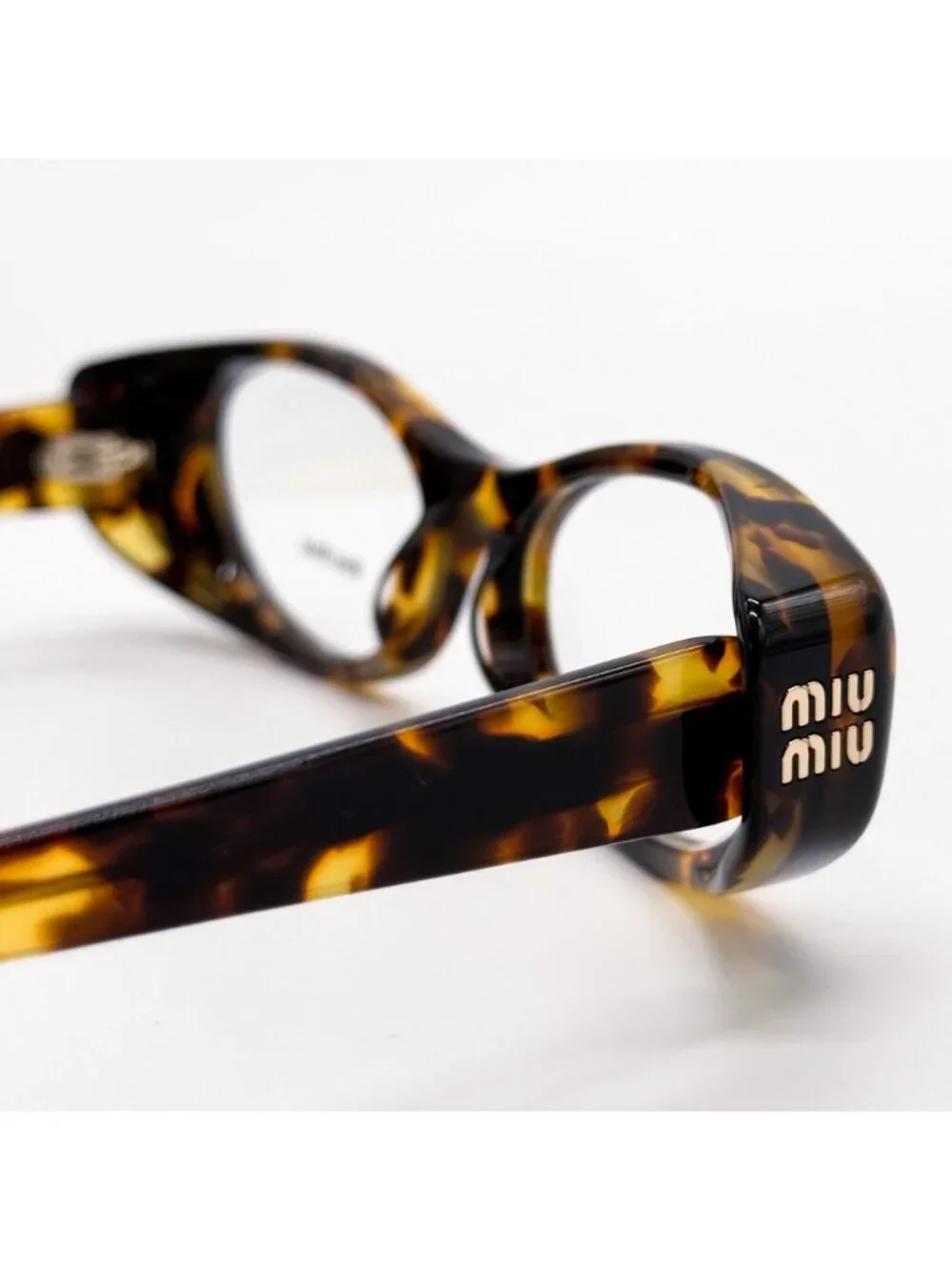 New Miu Miu MU03ZV 14L1O1 Havana Brown Women Eyeglasses VMU 03Z